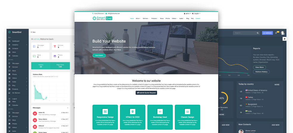 Smartend CMS