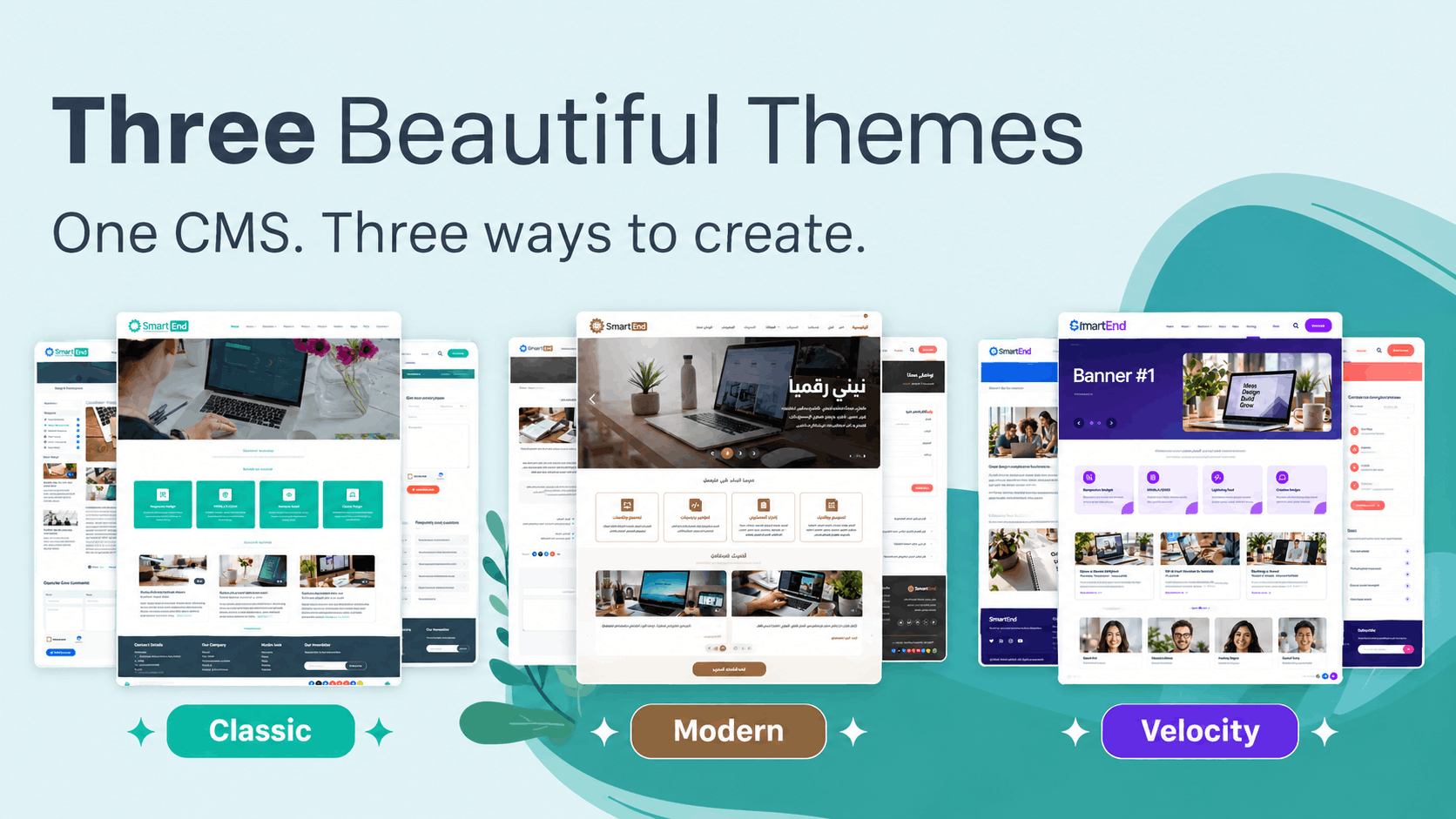 SmartEnd CMS - Laravel Admin Dashboard with Frontend and Restful API - 11